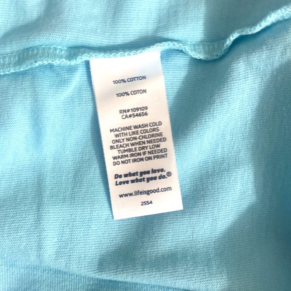 LIFE IS GOOD T-SHIRT - Picture 5 of 5